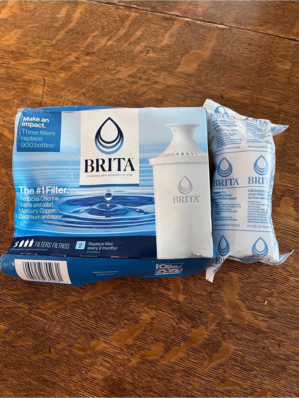 Brita Blue and White Standard Replacement Filters (2 Pack)